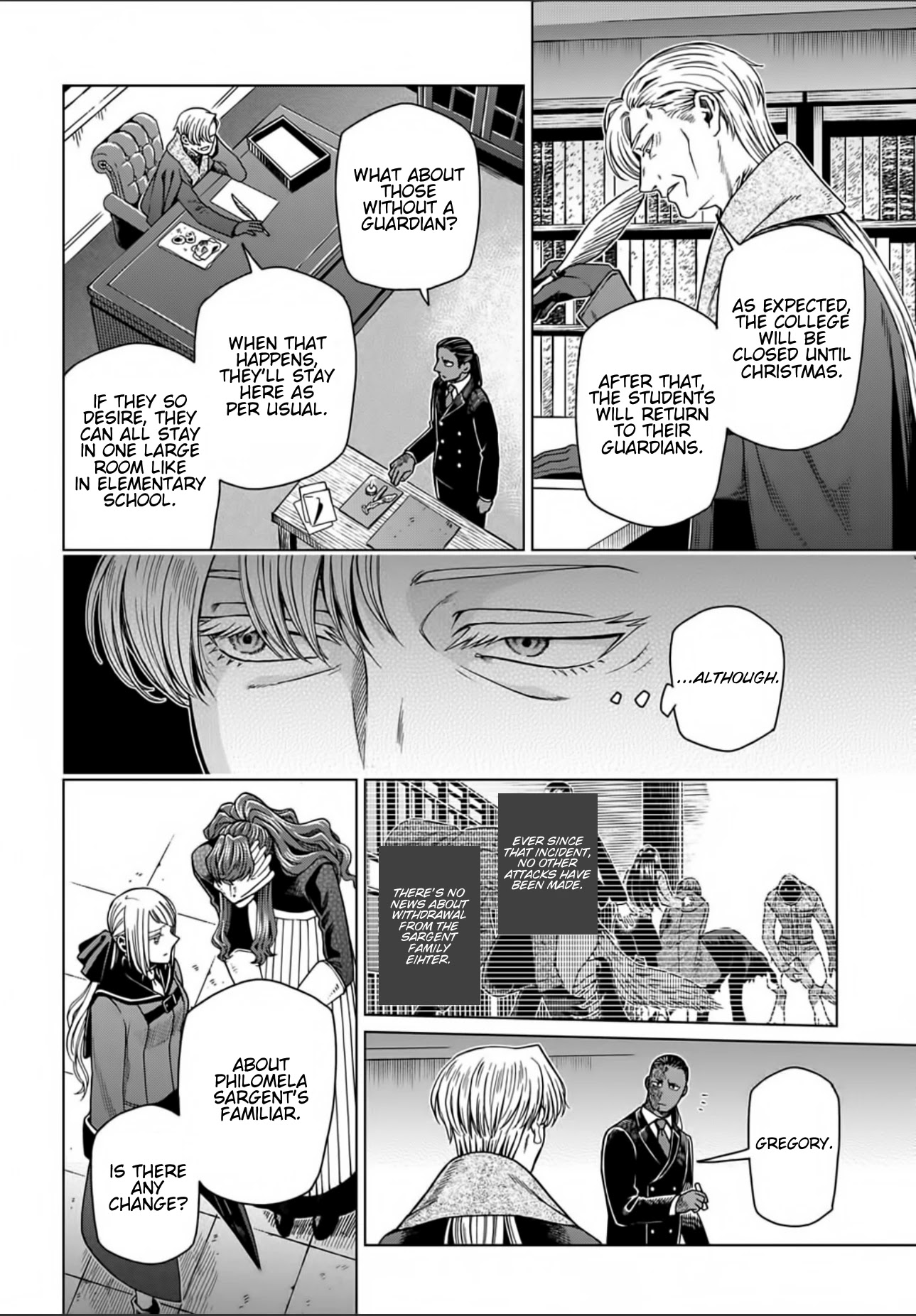 Mahou Tsukai no Yome Chapter 73 page 2 - Chapter 73: Nothing venture, nothing have. III