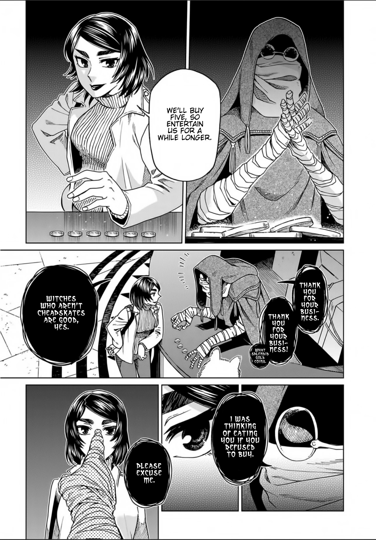 Mahou Tsukai no Yome Chapter 73 page 20 - Chapter 73: Nothing venture, nothing have. III
