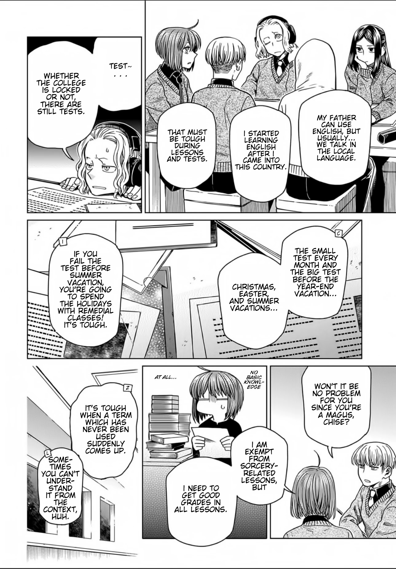 Mahou Tsukai no Yome Chapter 73 page 28 - Chapter 73: Nothing venture, nothing have. III
