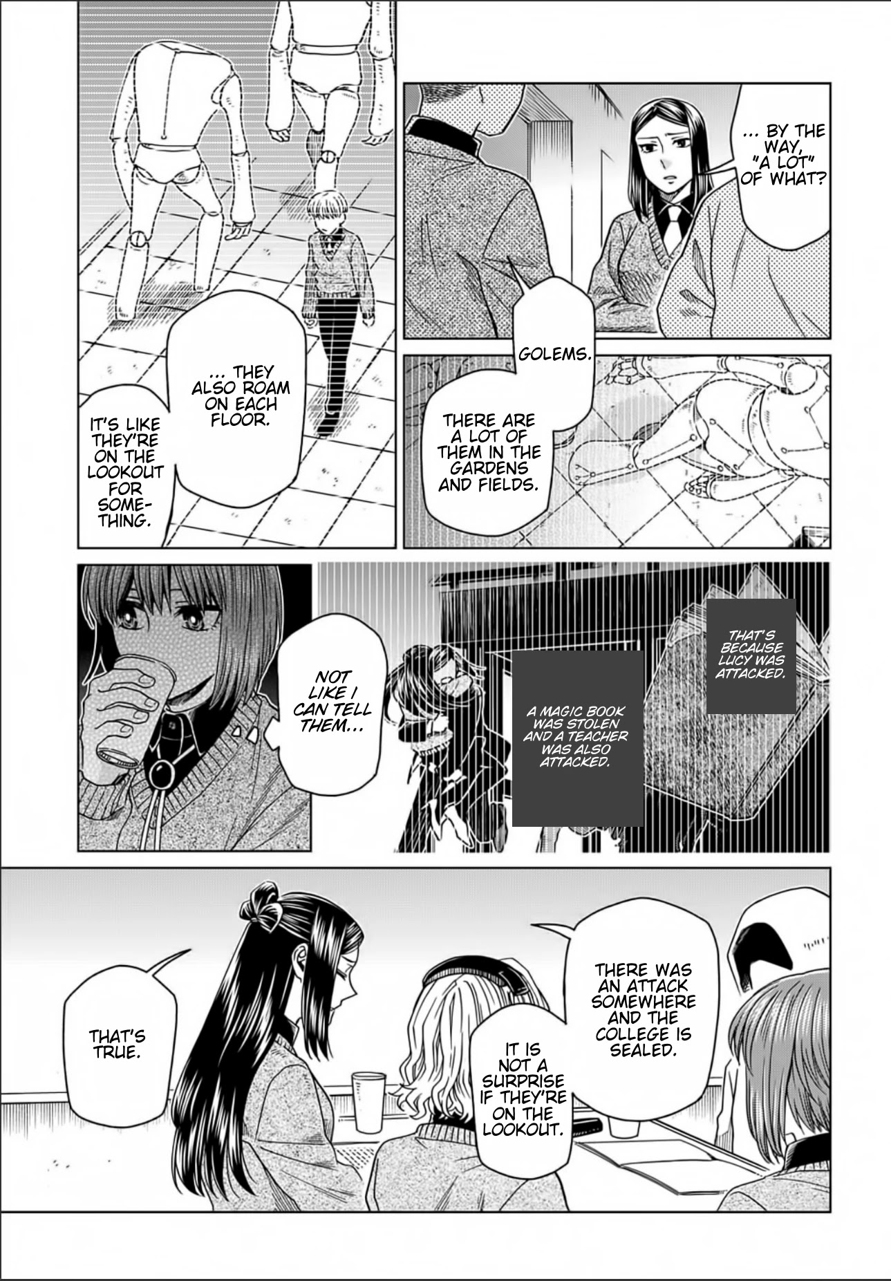 Mahou Tsukai no Yome Chapter 73 page 29 - Chapter 73: Nothing venture, nothing have. III