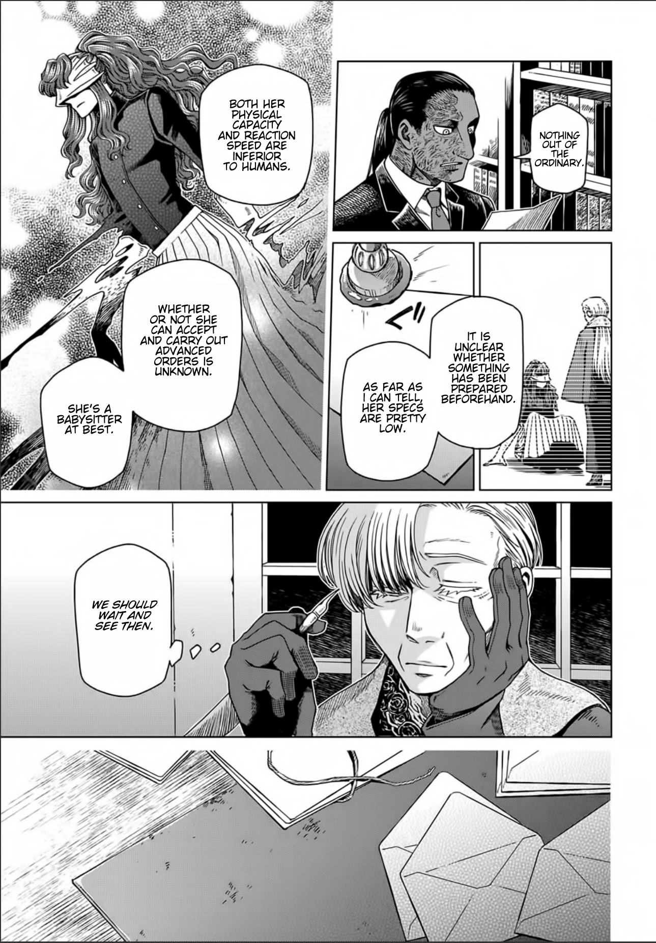 Mahou Tsukai no Yome Chapter 73 page 3 - Chapter 73: Nothing venture, nothing have. III