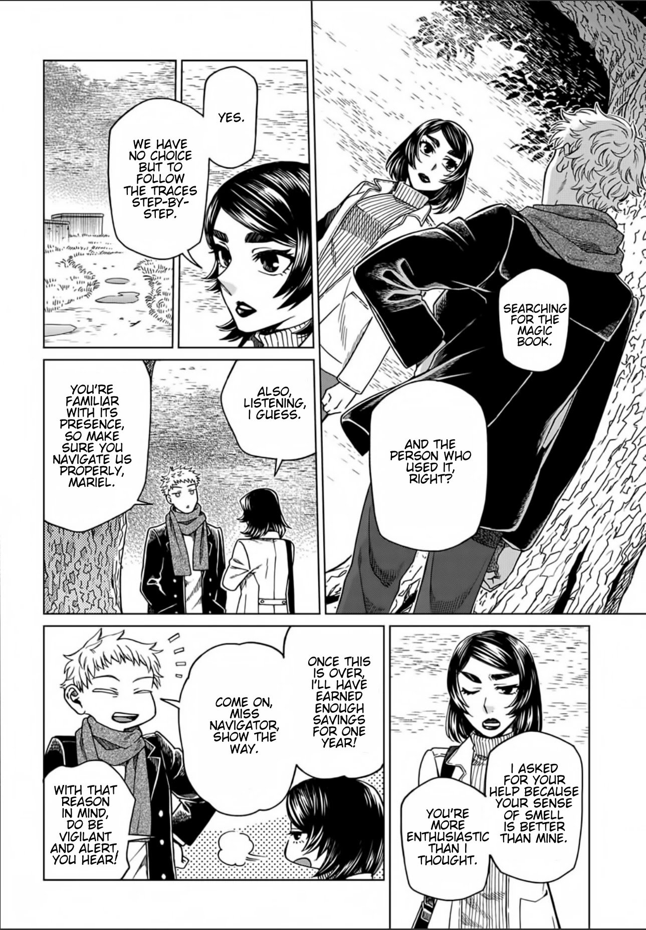 Mahou Tsukai no Yome Chapter 73 page 8 - Chapter 73: Nothing venture, nothing have. III