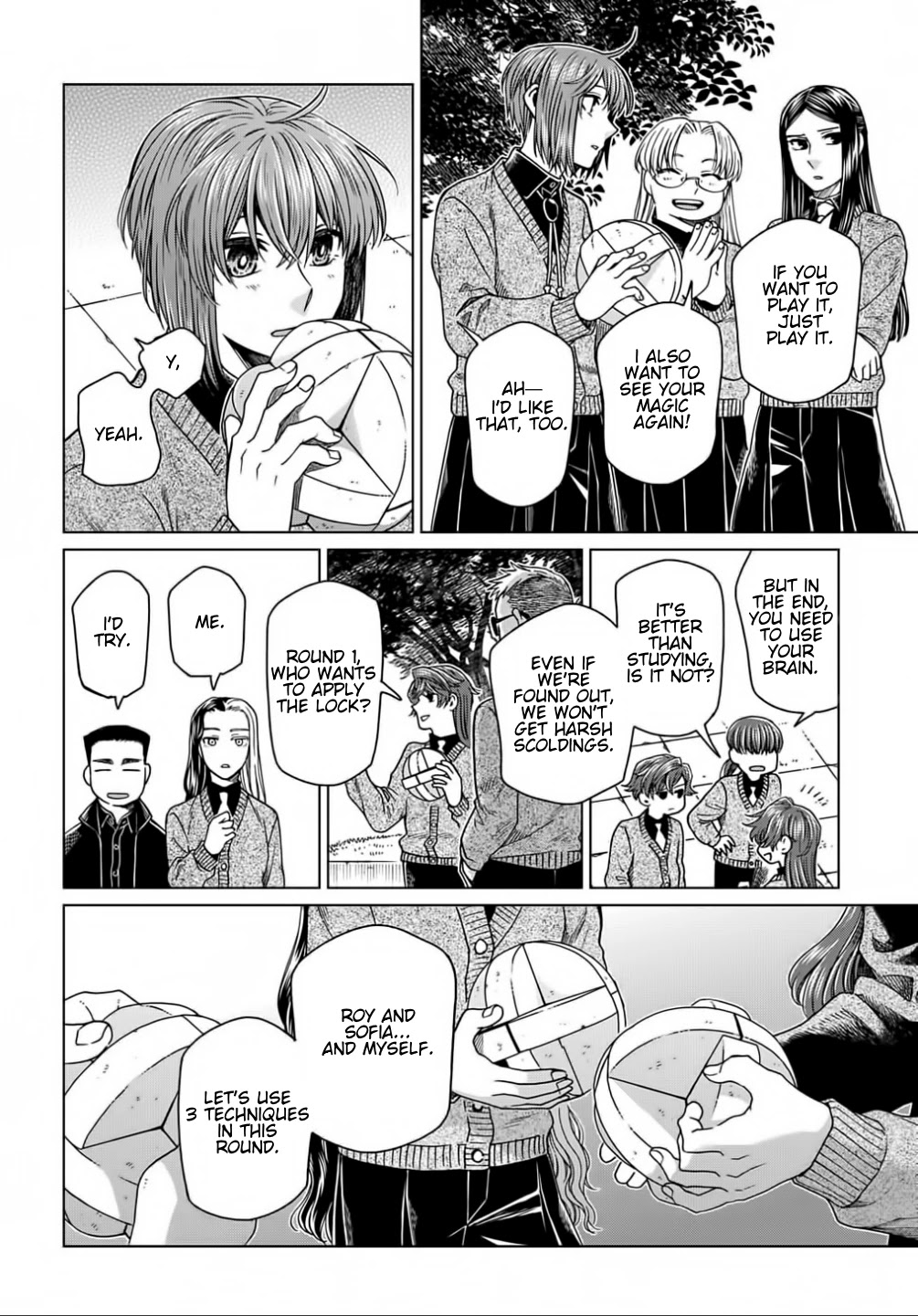 Mahou Tsukai no Yome Chapter 74 page 10 - Chapter 74: Nothing venture, nothing have. IV