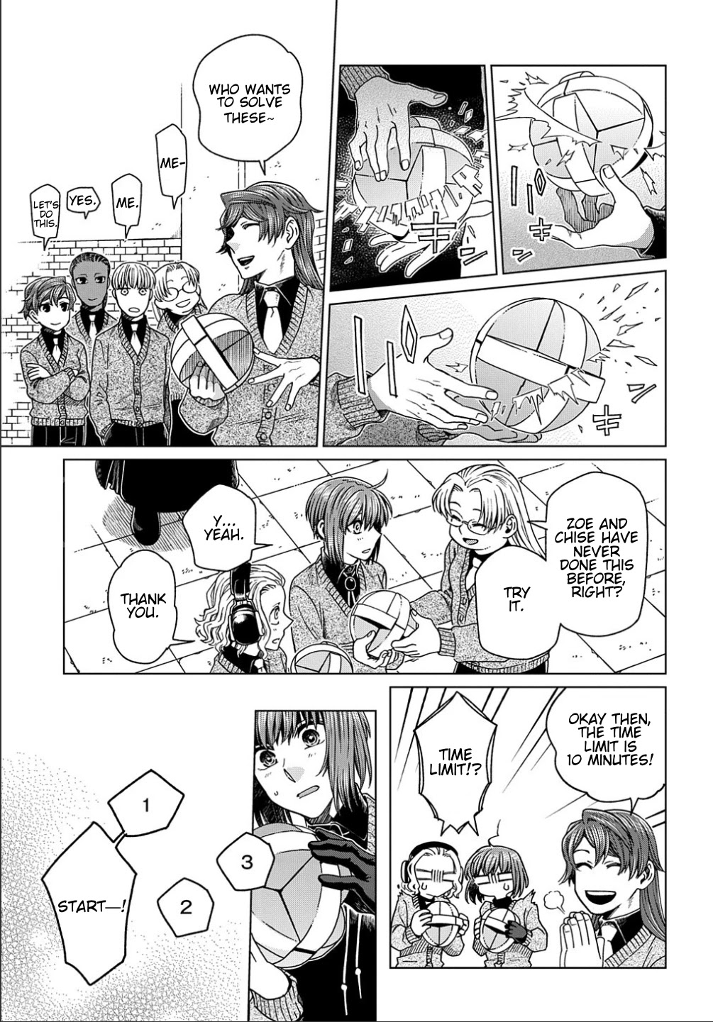 Mahou Tsukai no Yome Chapter 74 page 11 - Chapter 74: Nothing venture, nothing have. IV