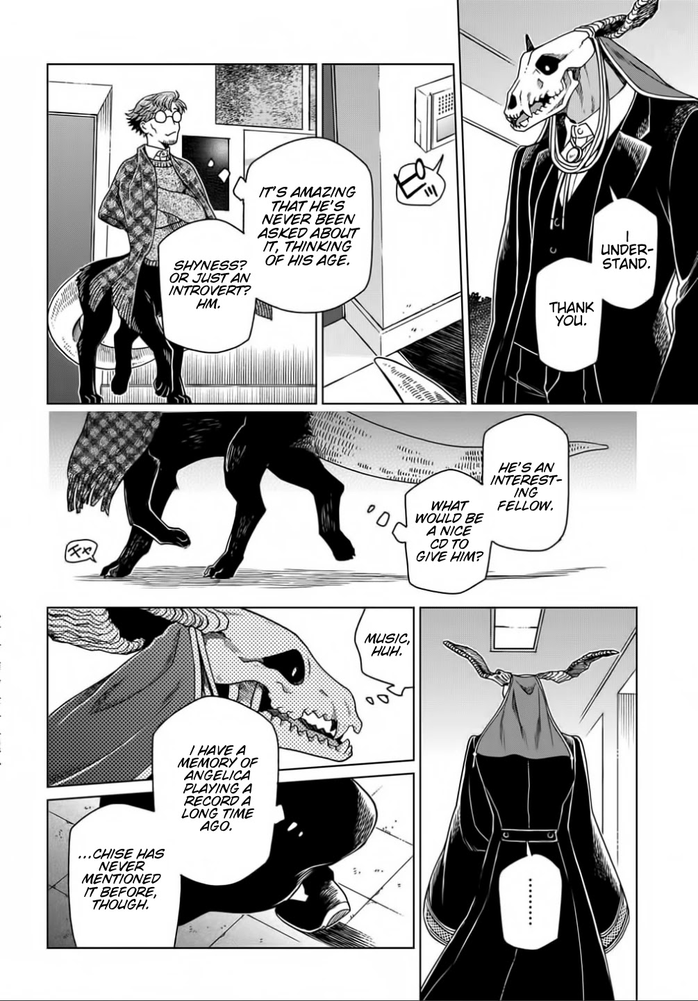 Mahou Tsukai no Yome Chapter 74 page 14 - Chapter 74: Nothing venture, nothing have. IV