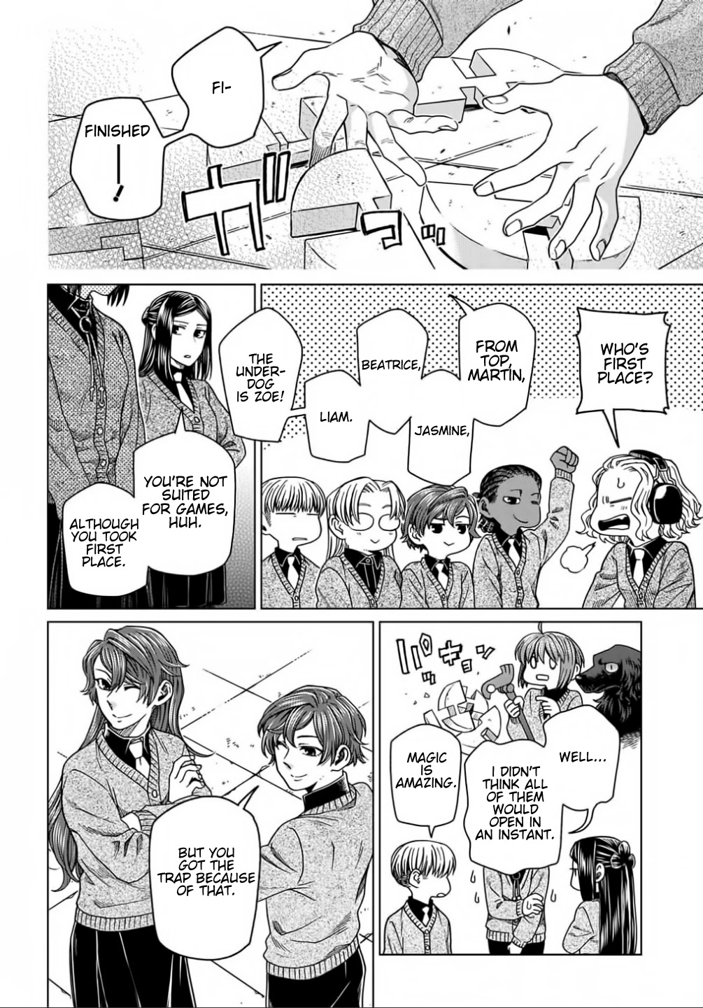 Mahou Tsukai no Yome Chapter 74 page 16 - Chapter 74: Nothing venture, nothing have. IV