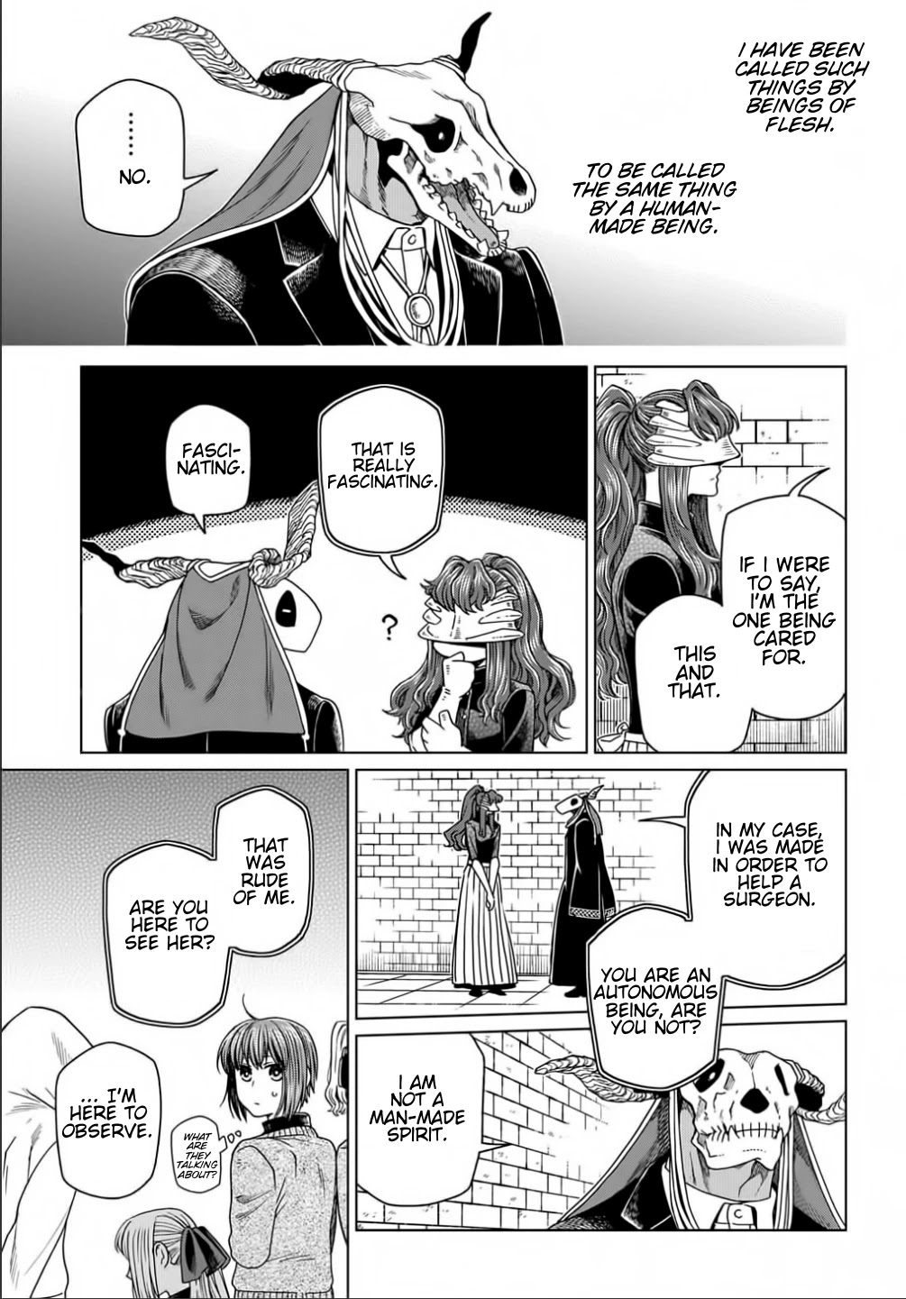 Mahou Tsukai no Yome Chapter 74 page 27 - Chapter 74: Nothing venture, nothing have. IV