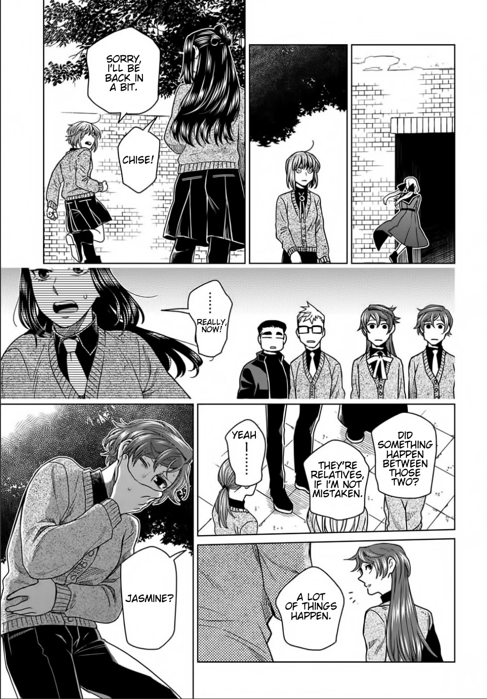 Mahou Tsukai no Yome Chapter 74 page 35 - Chapter 74: Nothing venture, nothing have. IV
