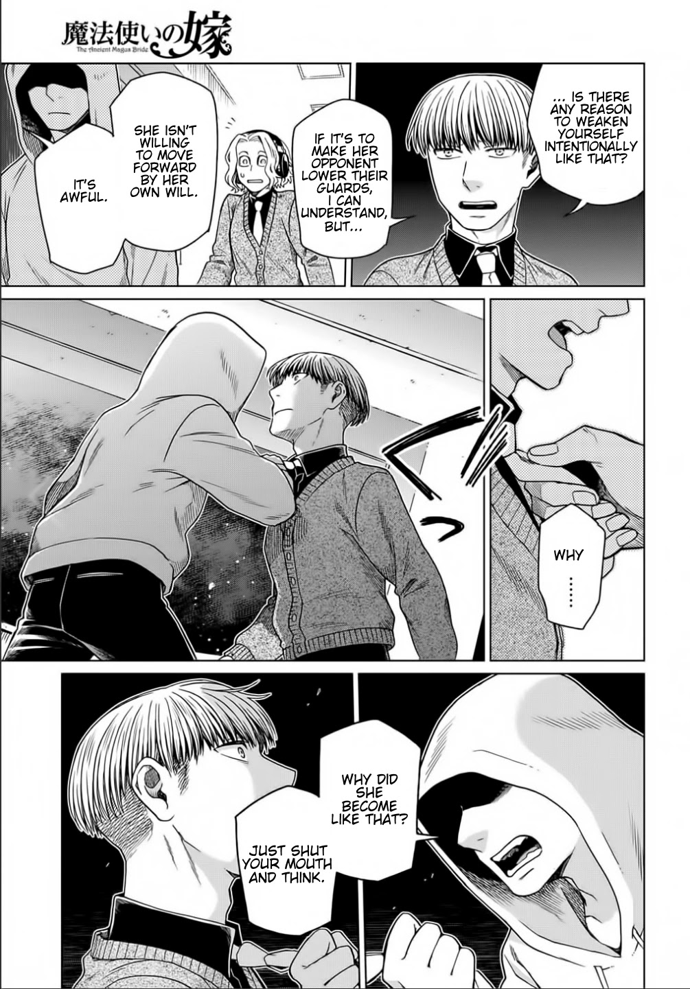 Mahou Tsukai no Yome Chapter 74 page 37 - Chapter 74: Nothing venture, nothing have. IV