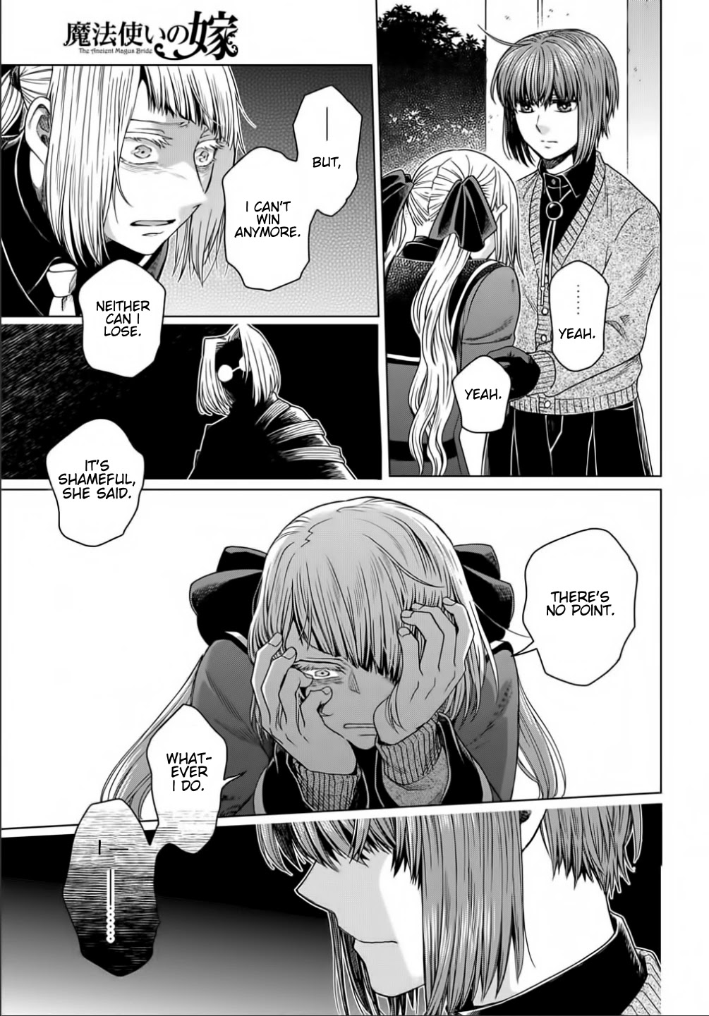 Mahou Tsukai no Yome Chapter 74 page 41 - Chapter 74: Nothing venture, nothing have. IV
