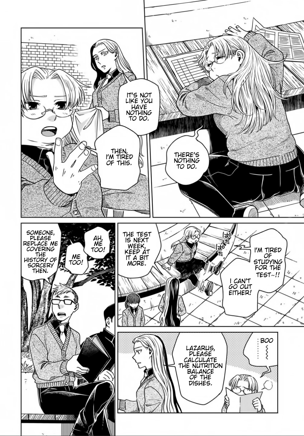 Mahou Tsukai no Yome Chapter 74 page 6 - Chapter 74: Nothing venture, nothing have. IV