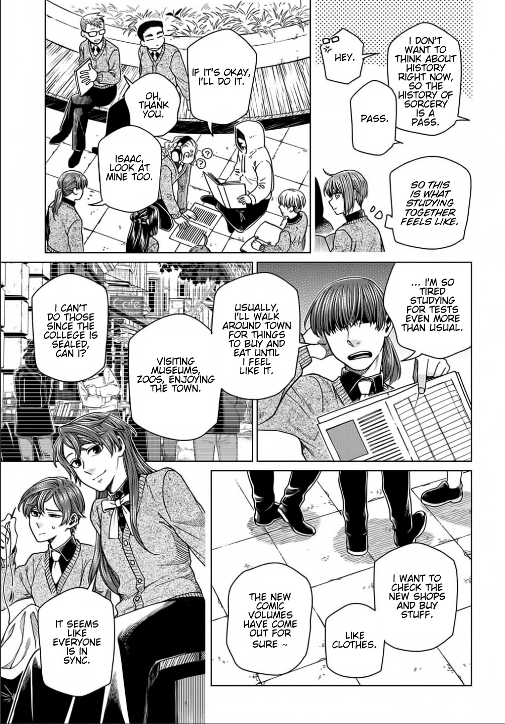 Mahou Tsukai no Yome Chapter 74 page 7 - Chapter 74: Nothing venture, nothing have. IV