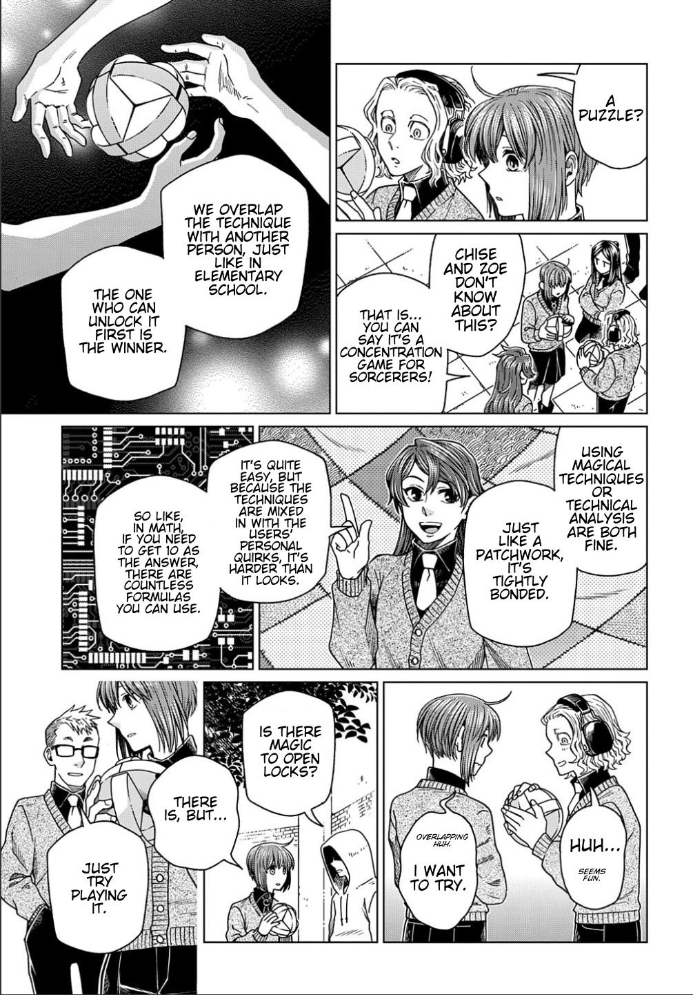 Mahou Tsukai no Yome Chapter 74 page 9 - Chapter 74: Nothing venture, nothing have. IV
