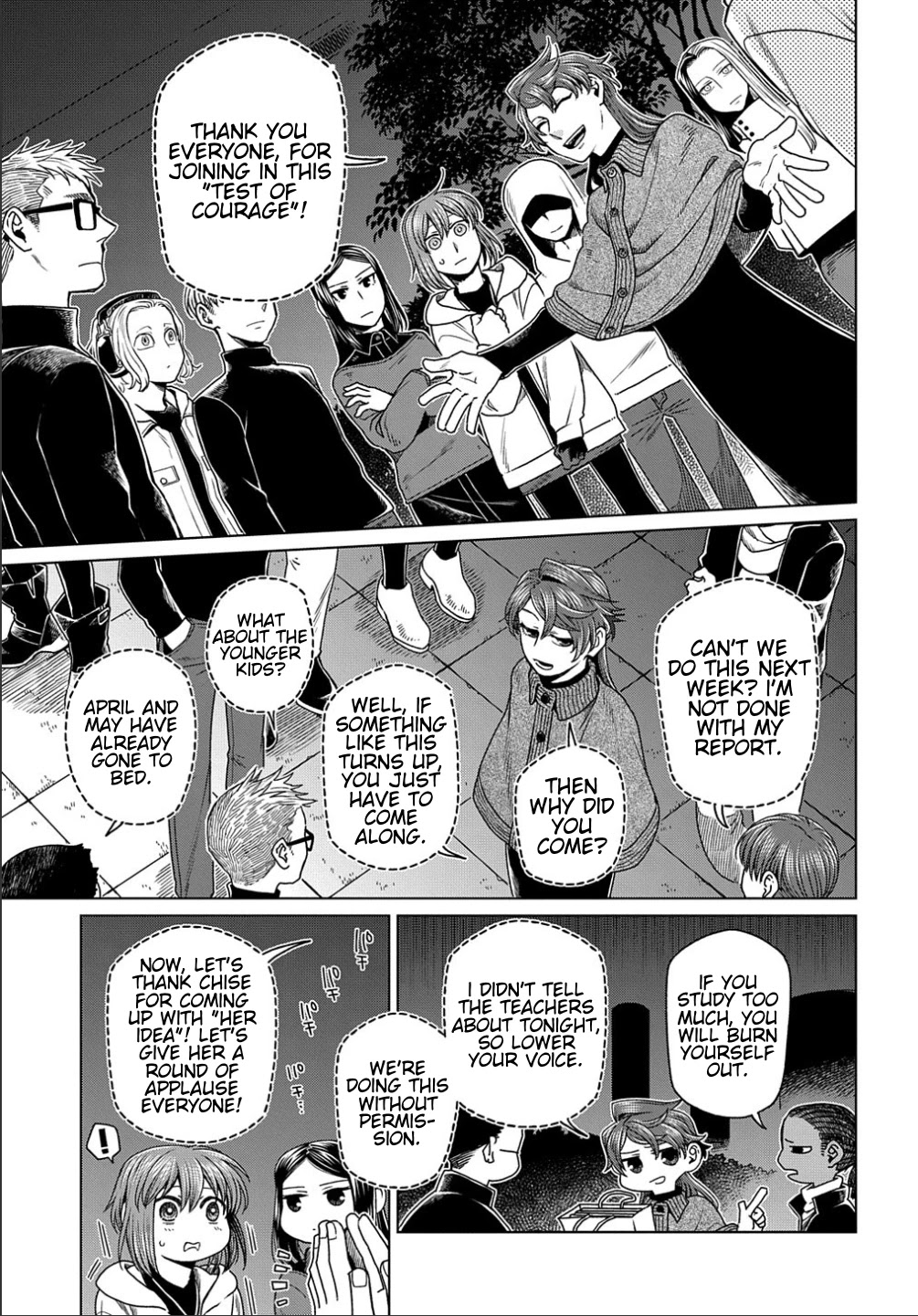 Mahou Tsukai no Yome Chapter 75 page 21 - Chapter 75: Needs must when the devil drives. I