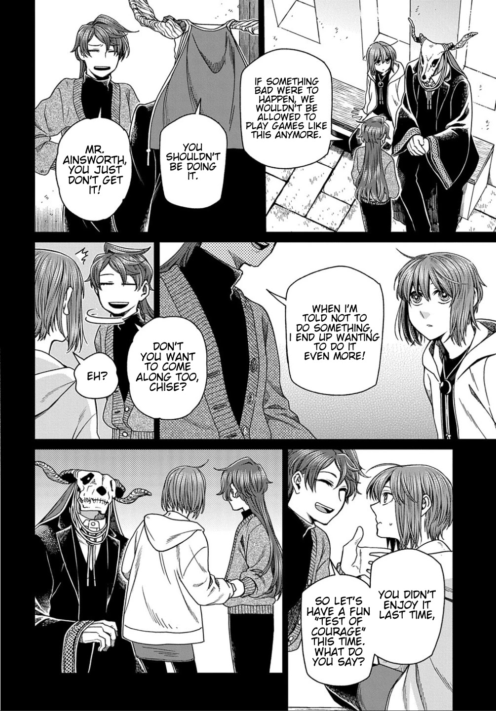 Mahou Tsukai no Yome Chapter 75 page 25 - Chapter 75: Needs must when the devil drives. I