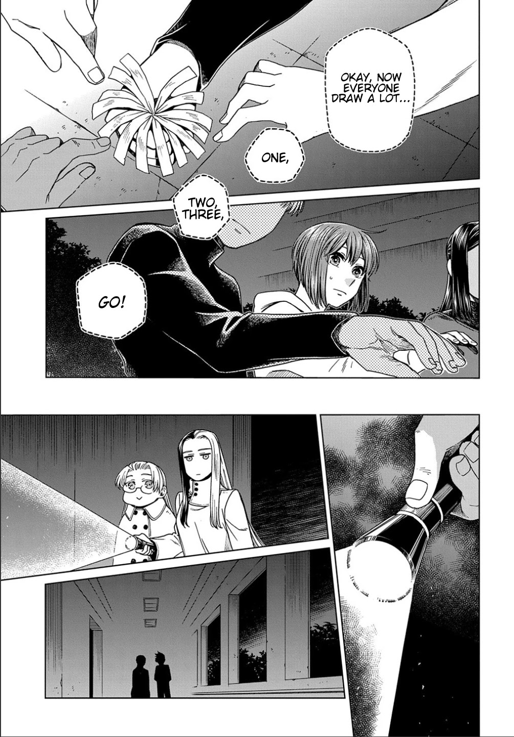 Mahou Tsukai no Yome Chapter 75 page 28 - Chapter 75: Needs must when the devil drives. I