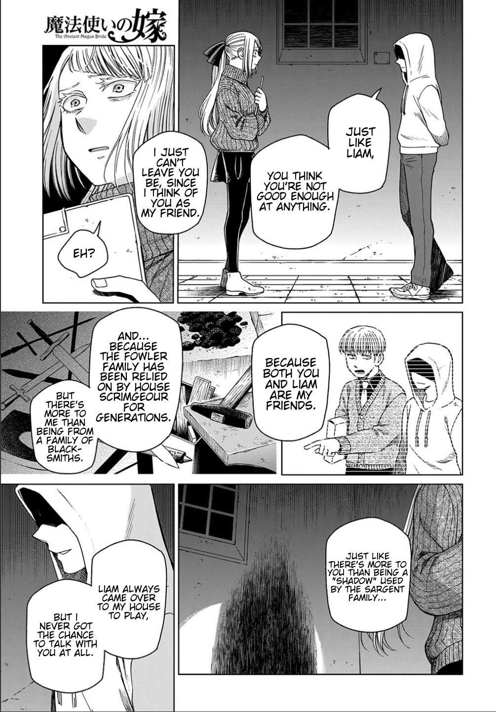 Mahou Tsukai no Yome Chapter 75 page 34 - Chapter 75: Needs must when the devil drives. I
