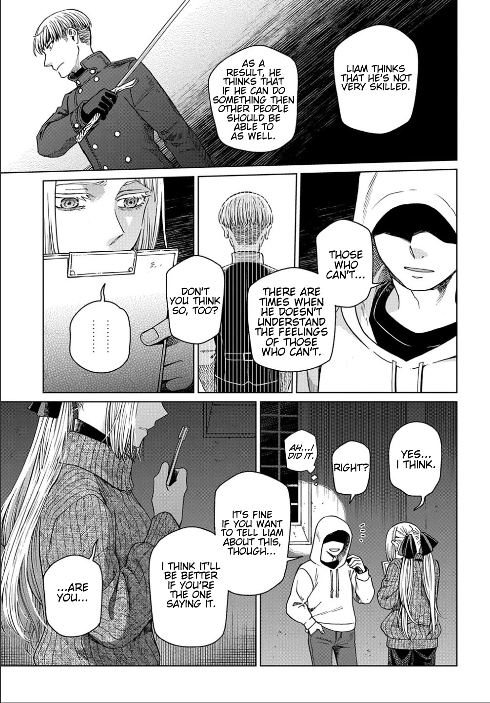 Mahou Tsukai no Yome Chapter 75 page 36 - Chapter 75: Needs must when the devil drives. I