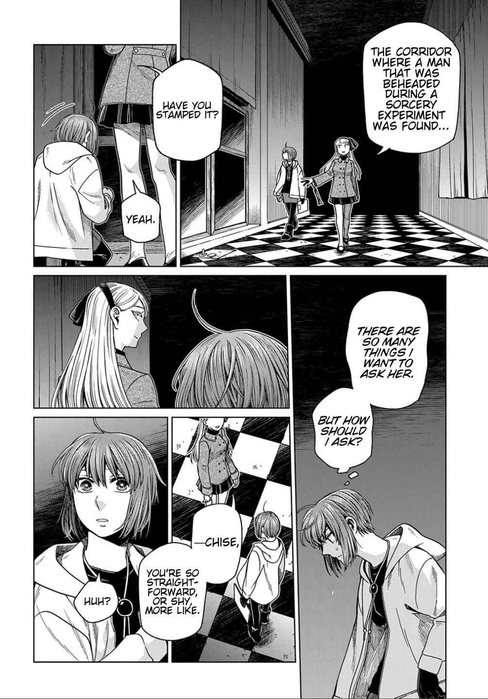 Mahou Tsukai no Yome Chapter 75 page 41 - Chapter 75: Needs must when the devil drives. I