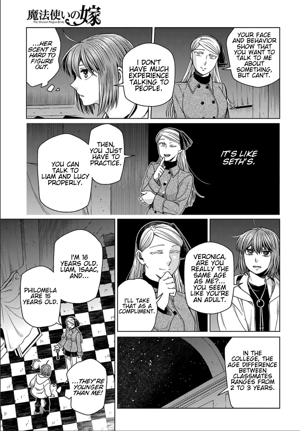Mahou Tsukai no Yome Chapter 75 page 42 - Chapter 75: Needs must when the devil drives. I