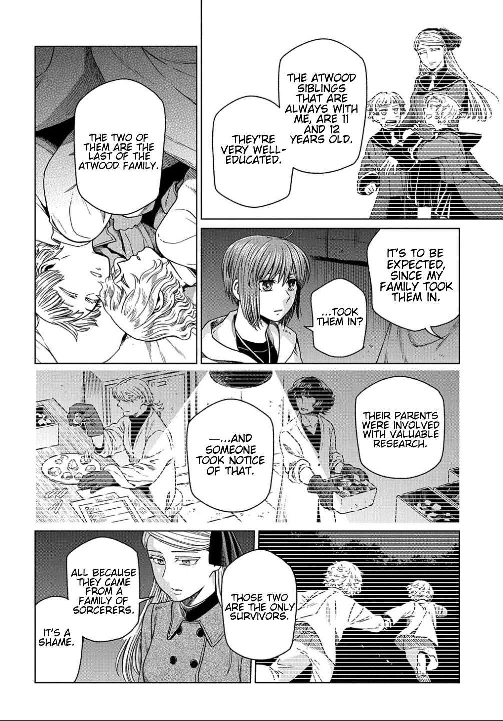Mahou Tsukai no Yome Chapter 75 page 43 - Chapter 75: Needs must when the devil drives. I