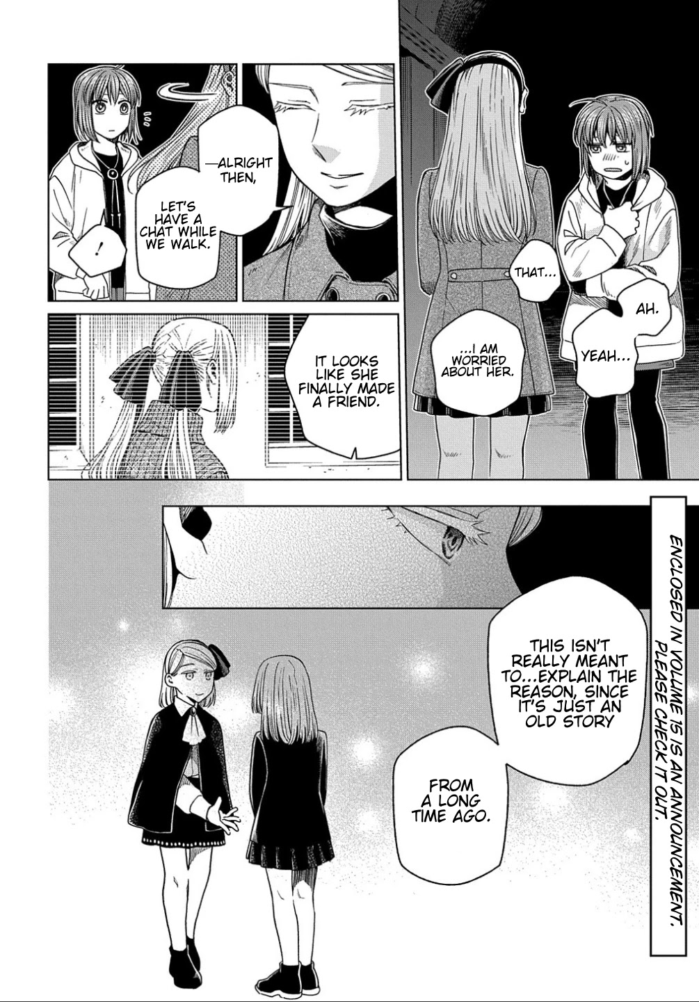 Mahou Tsukai no Yome Chapter 75 page 47 - Chapter 75: Needs must when the devil drives. I