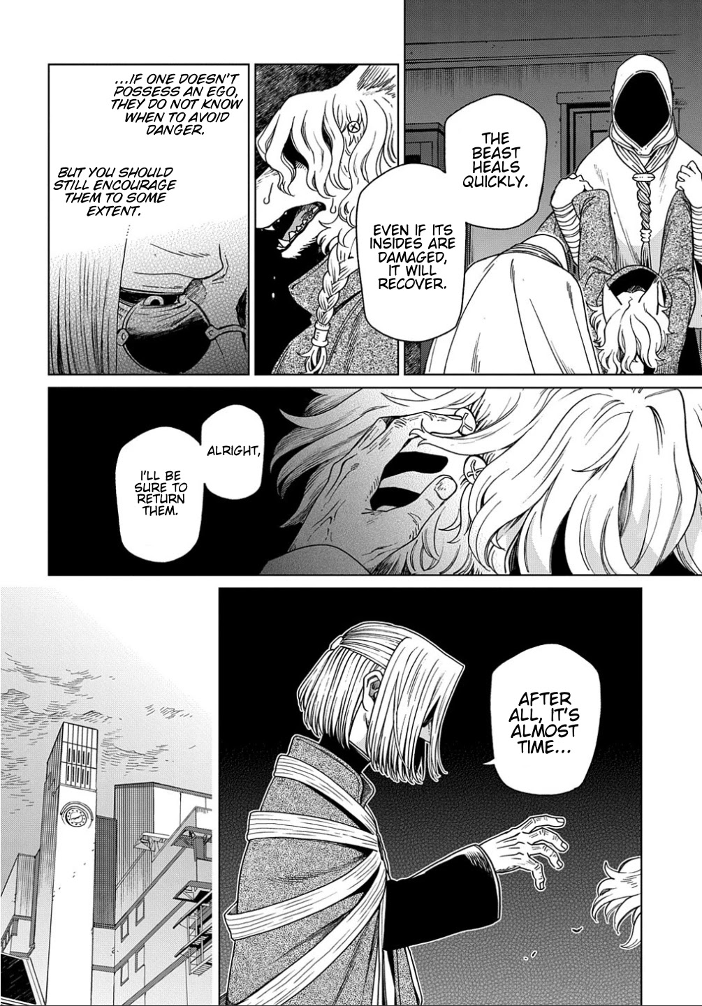Mahou Tsukai no Yome Chapter 75 page 9 - Chapter 75: Needs must when the devil drives. I