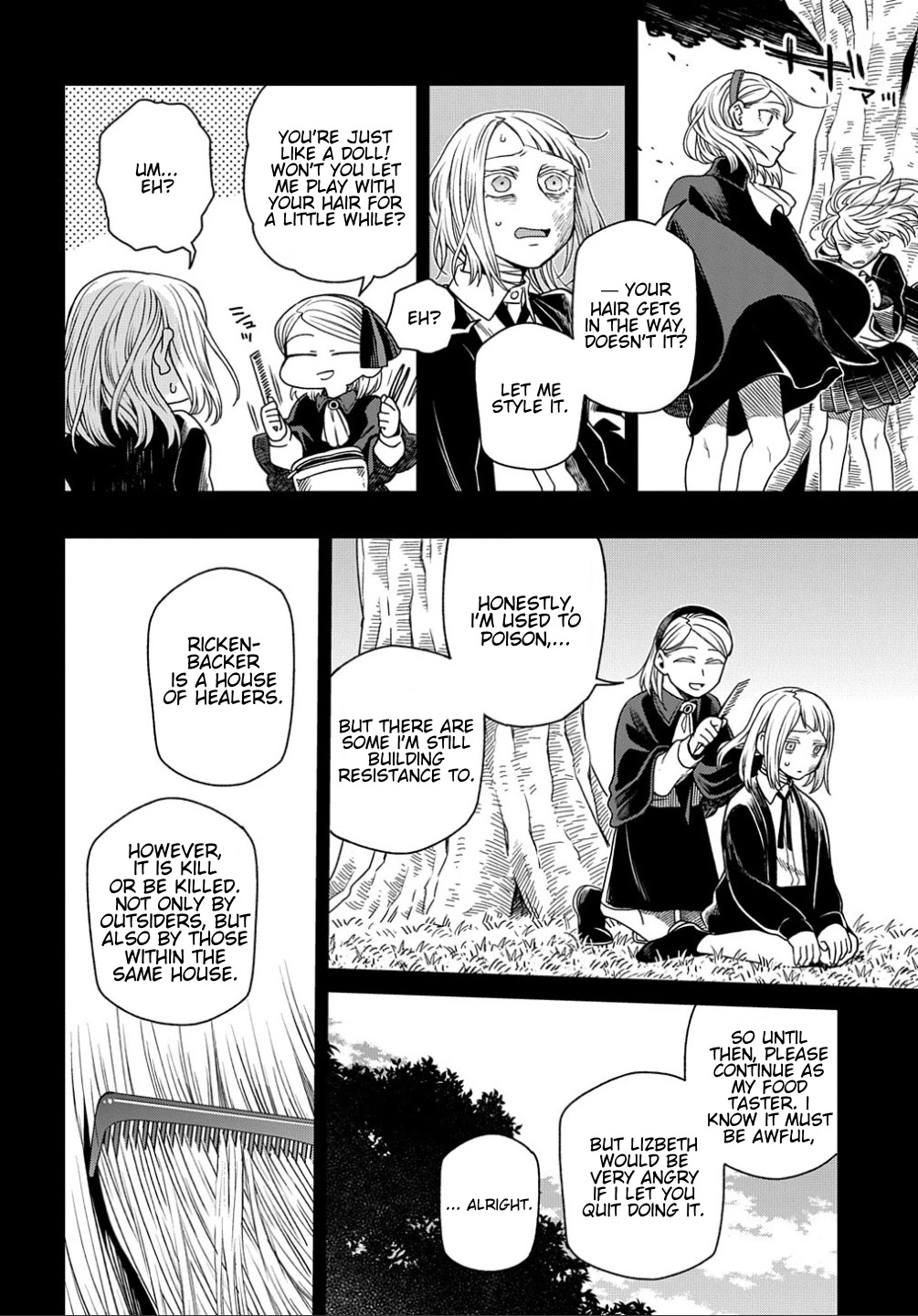 Mahou Tsukai no Yome Chapter 76 page 12 - Chapter 76