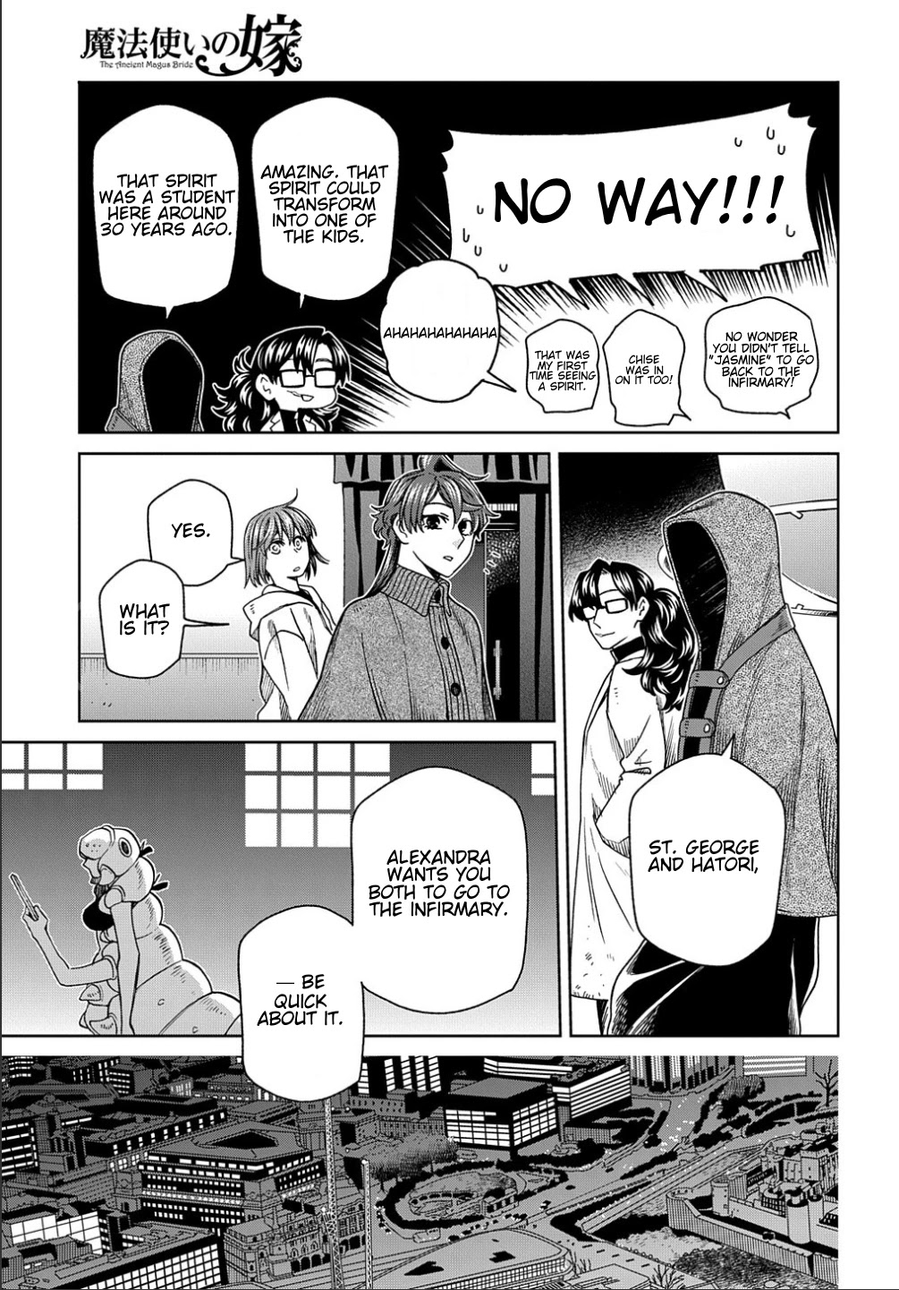 Mahou Tsukai no Yome Chapter 76 page 36 - Chapter 76