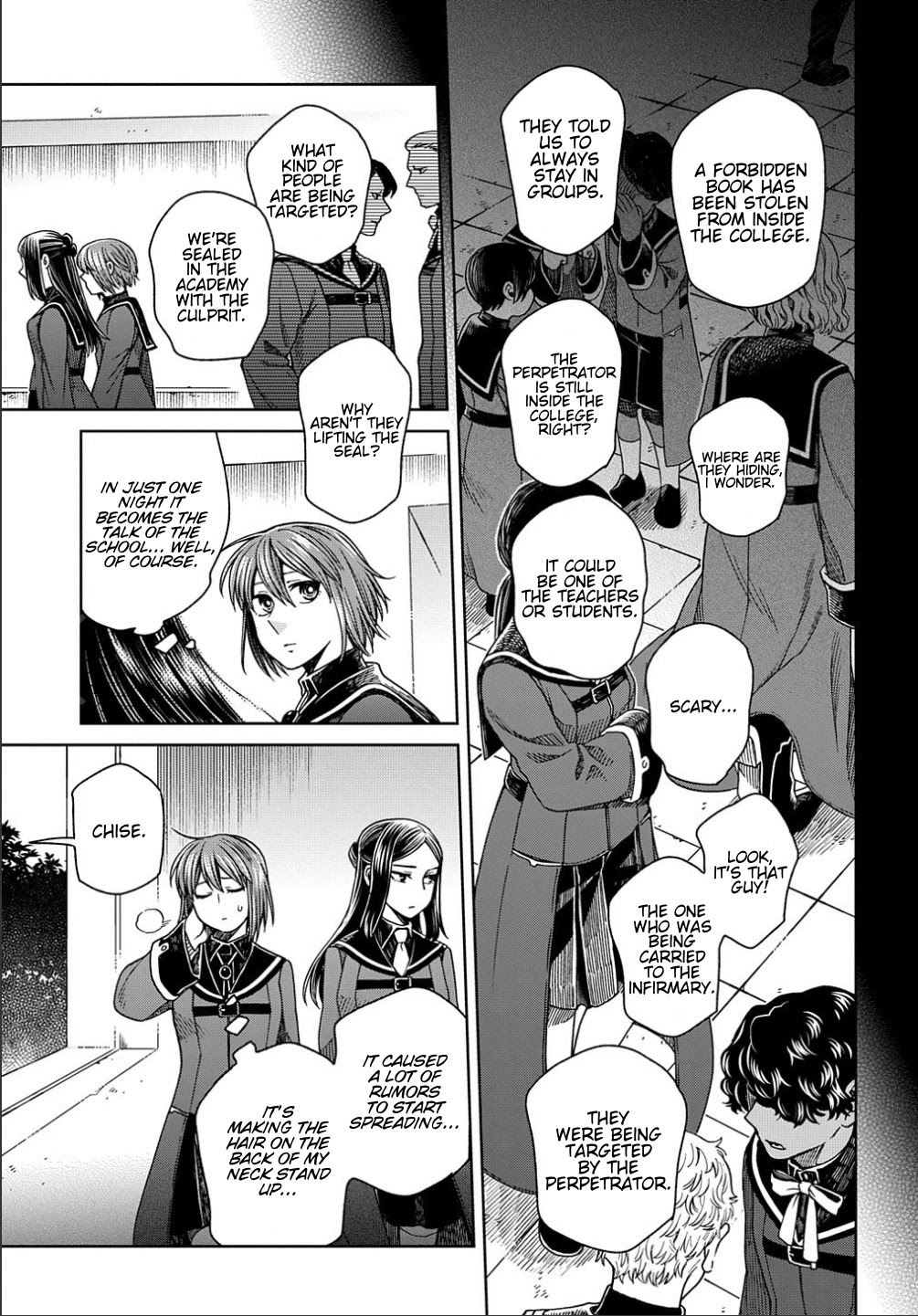 Mahou Tsukai no Yome Chapter 77 page 27 - Chapter 77