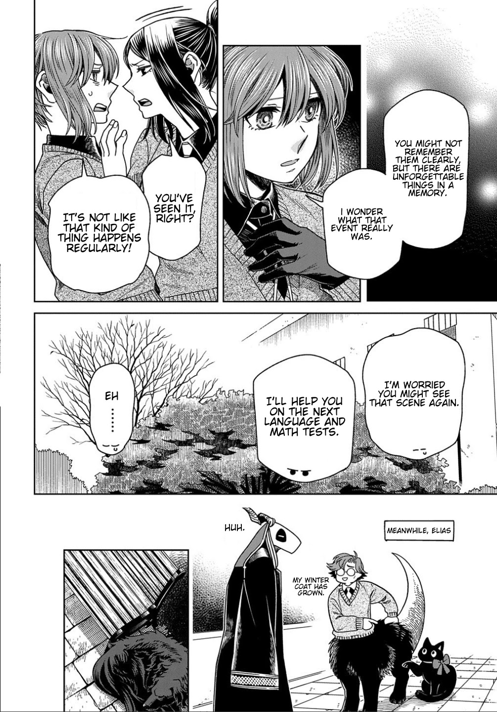 Mahou Tsukai no Yome Chapter 79 page 10 - Chapter 79: Coming events cast their shadows before. I