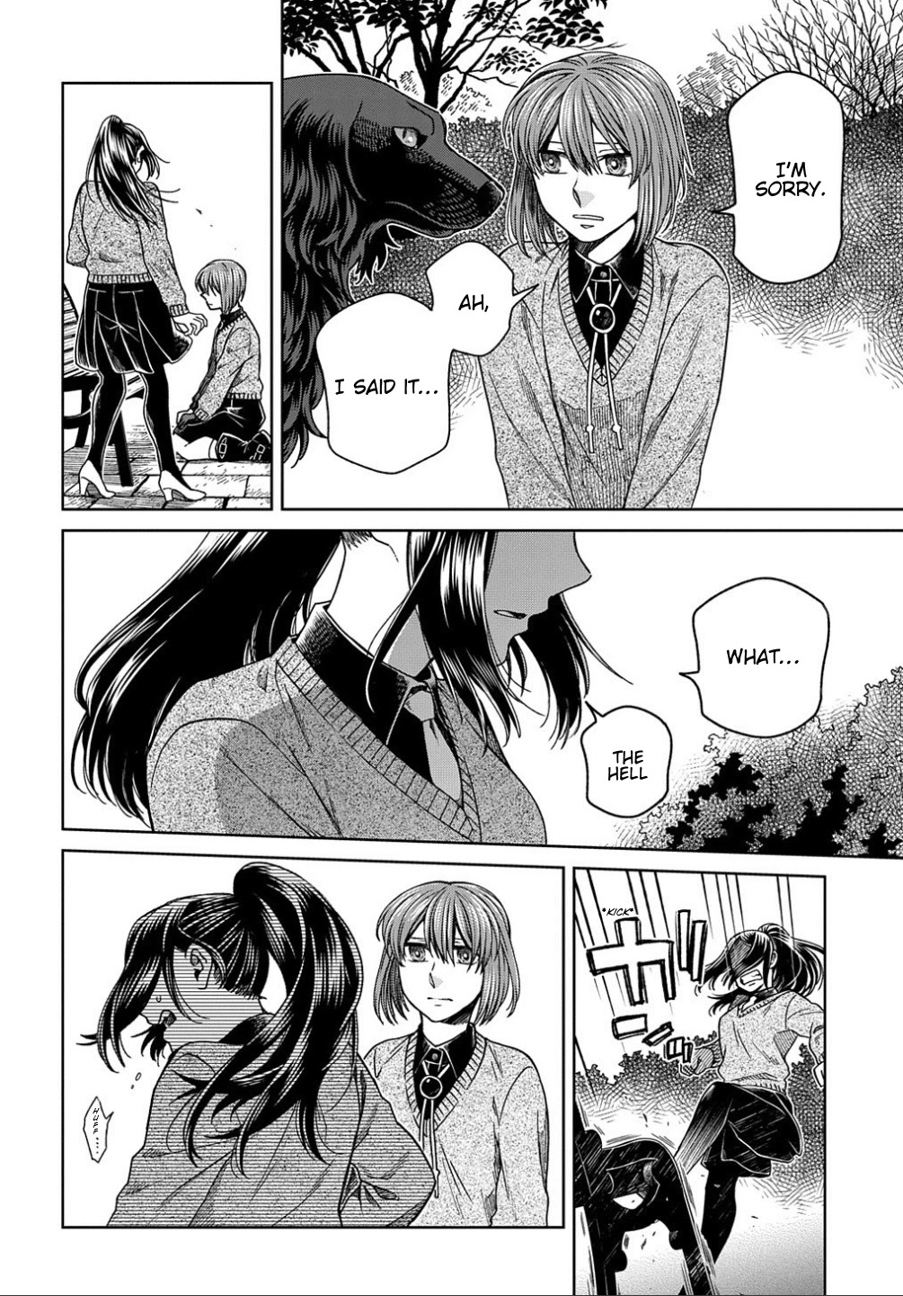Mahou Tsukai no Yome Chapter 79 page 16 - Chapter 79: Coming events cast their shadows before. I