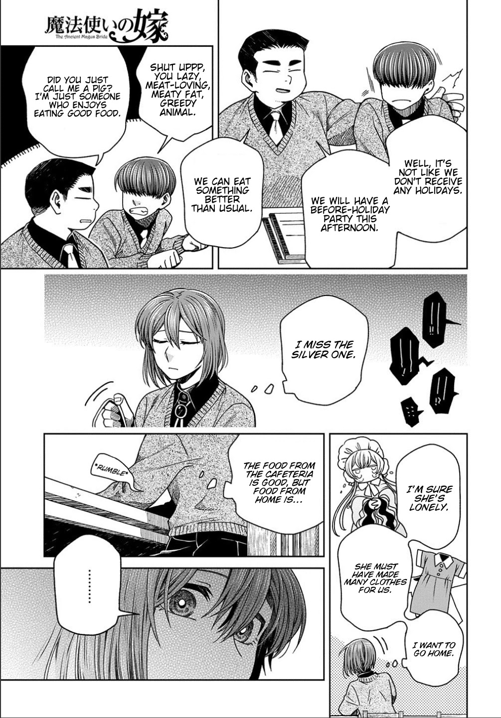 Mahou Tsukai no Yome Chapter 79 page 21 - Chapter 79: Coming events cast their shadows before. I