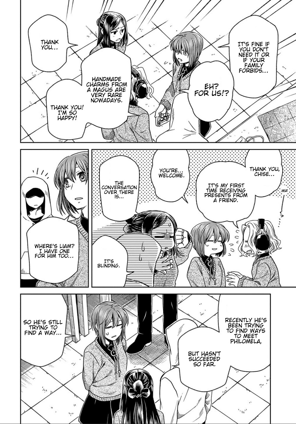 Mahou Tsukai no Yome Chapter 79 page 24 - Chapter 79: Coming events cast their shadows before. I