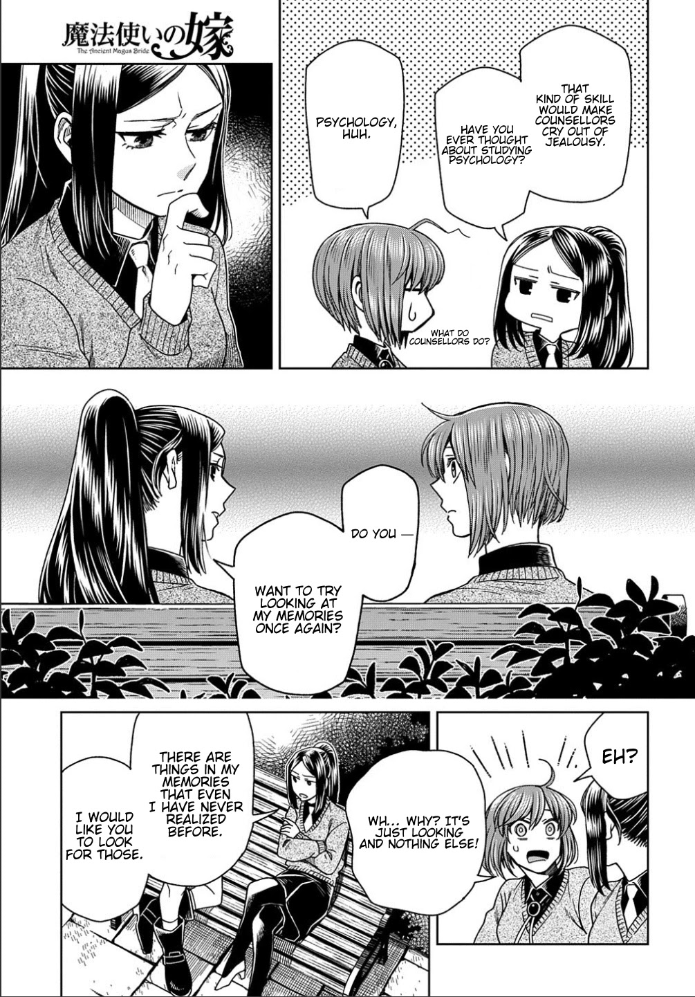 Mahou Tsukai no Yome Chapter 79 page 9 - Chapter 79: Coming events cast their shadows before. I