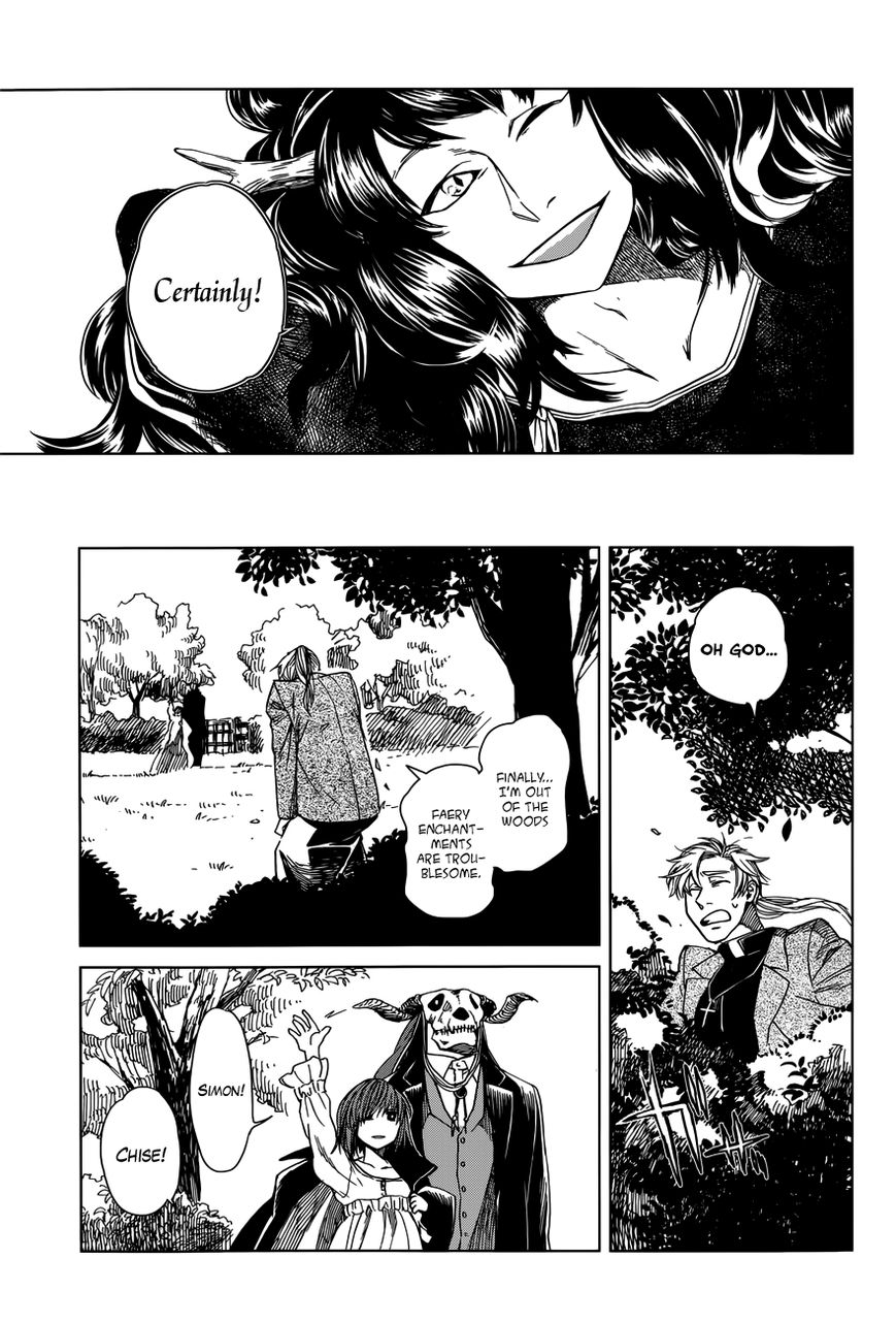 Mahou Tsukai no Yome Chapter 8 page 37 - Chapter 8 : The Faerie Queene
