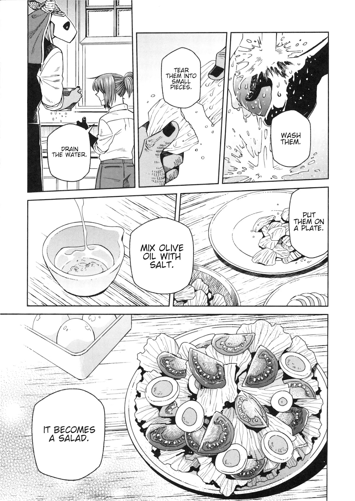 Mahou Tsukai no Yome Chapter 80.5 page 16 - Chapter 80.5: Fragments 8: Elias Learns How To Cook