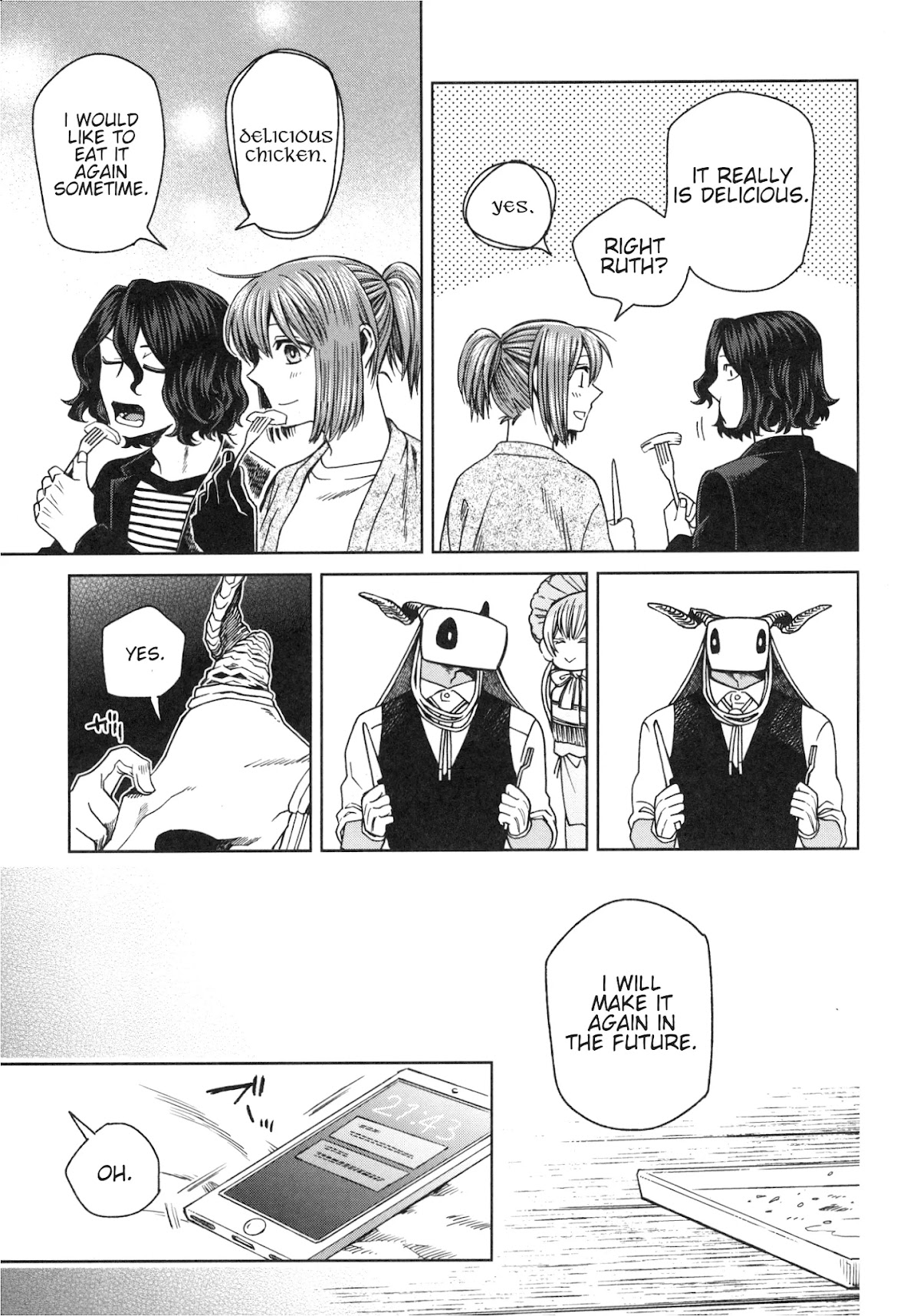 Mahou Tsukai no Yome Chapter 80.5 page 26 - Chapter 80.5: Fragments 8: Elias Learns How To Cook