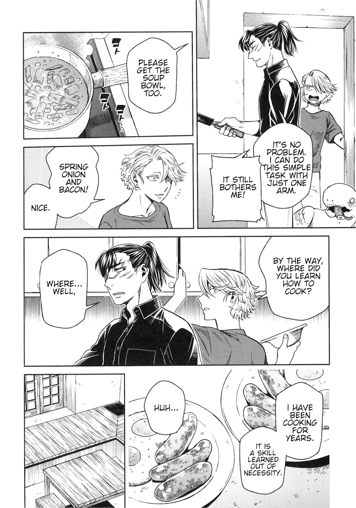 Mahou Tsukai no Yome Chapter 80.5 page 5 - Chapter 80.5: Fragments 8: Elias Learns How To Cook