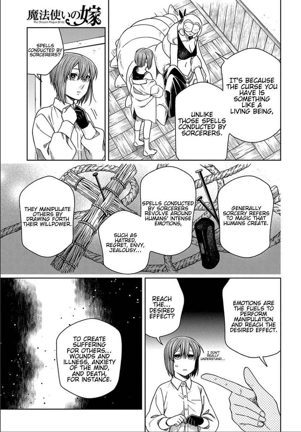 Mahou Tsukai no Yome Chapter 80 page 13 - Chapter 80: Coming events cast their shadows before. II