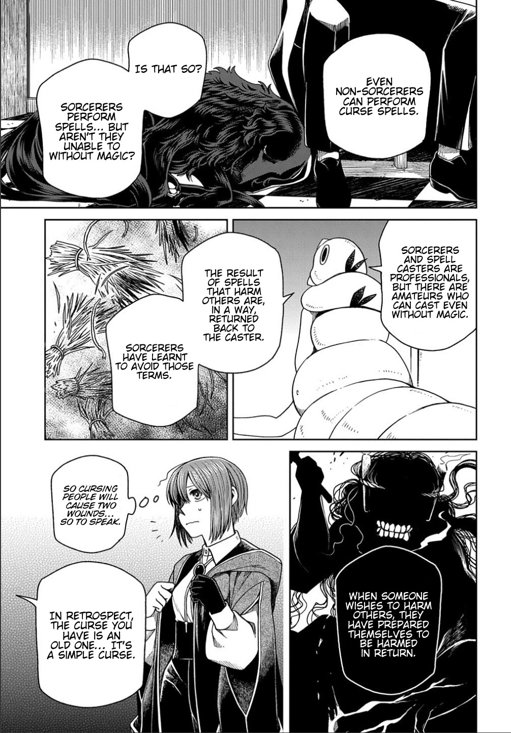 Mahou Tsukai no Yome Chapter 80 page 15 - Chapter 80: Coming events cast their shadows before. II