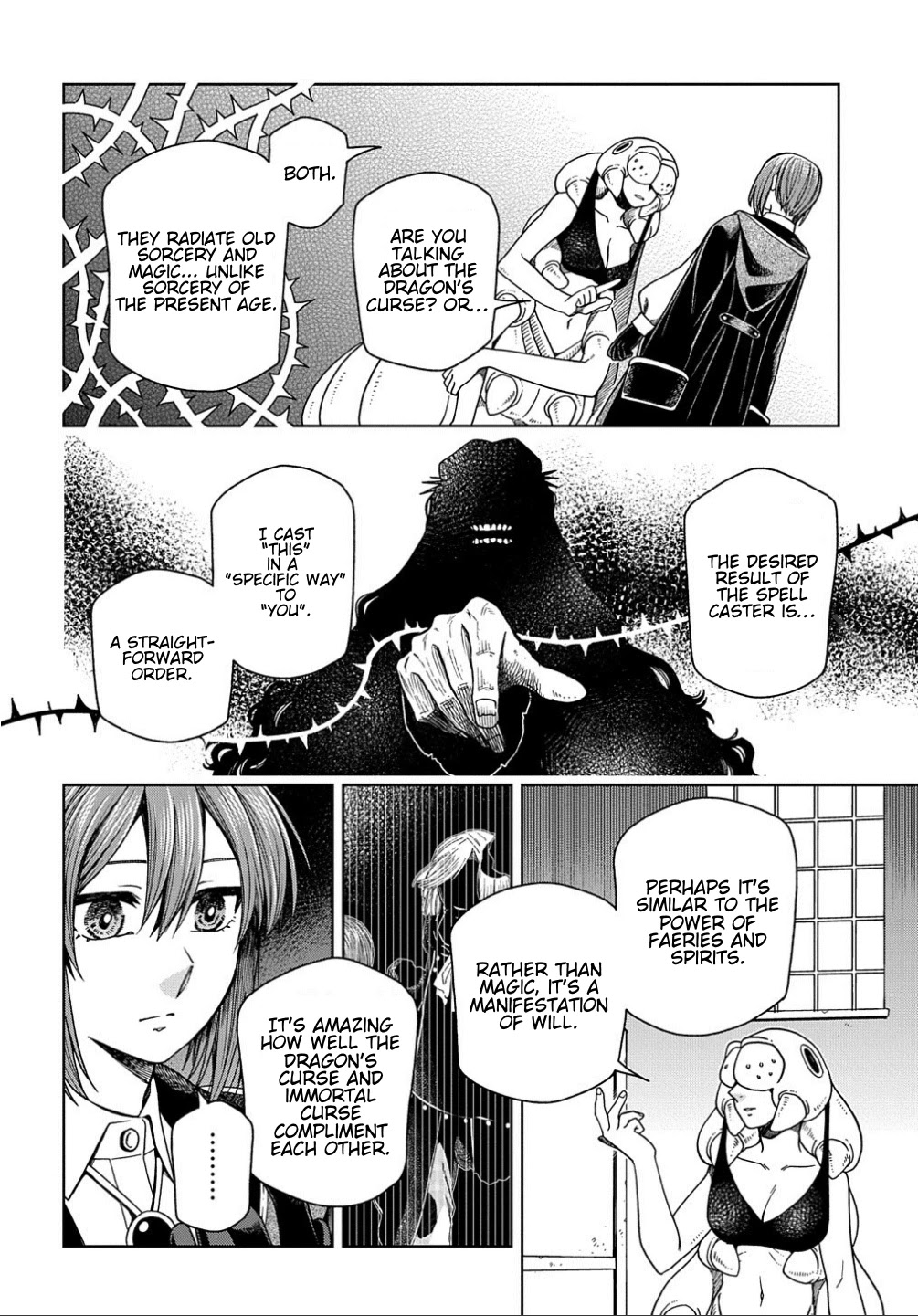 Mahou Tsukai no Yome Chapter 80 page 16 - Chapter 80: Coming events cast their shadows before. II