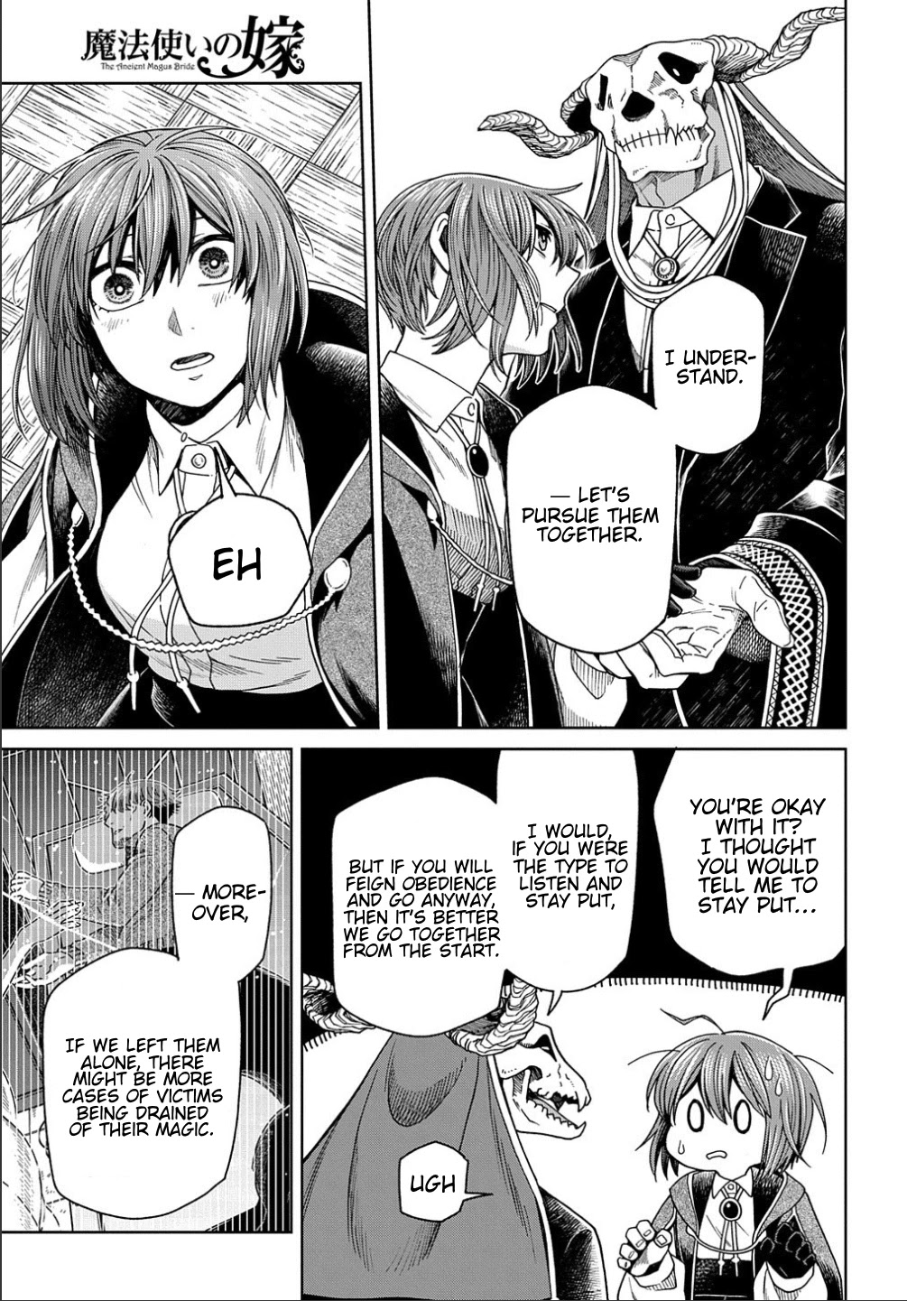 Mahou Tsukai no Yome Chapter 80 page 21 - Chapter 80: Coming events cast their shadows before. II