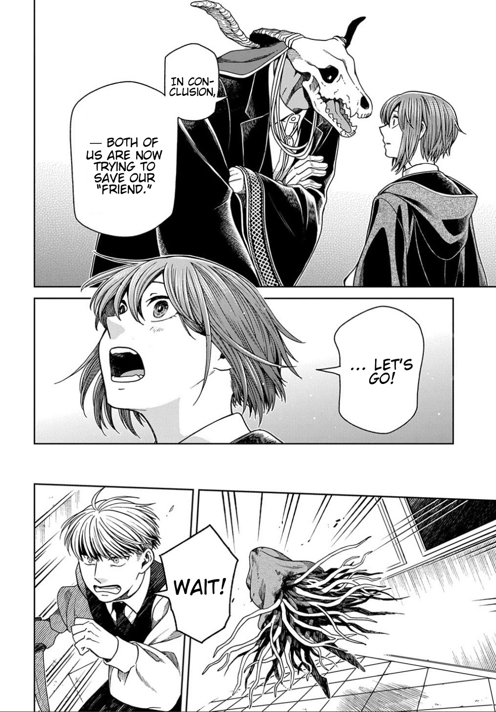 Mahou Tsukai no Yome Chapter 80 page 22 - Chapter 80: Coming events cast their shadows before. II
