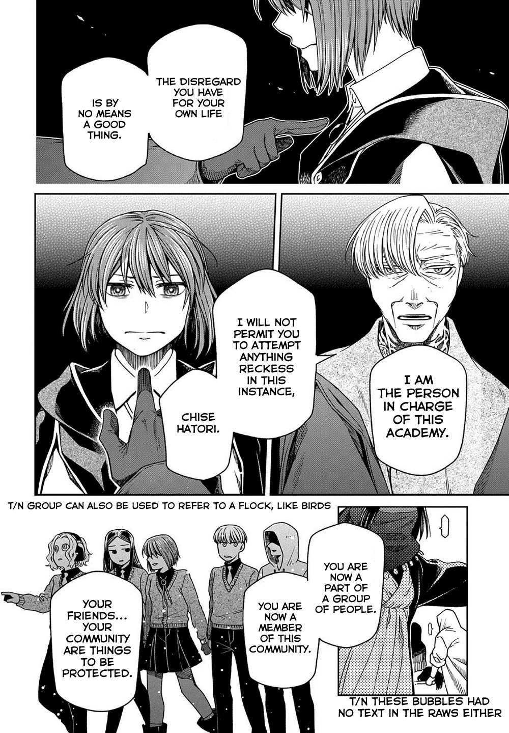 Mahou Tsukai no Yome Chapter 81 page 32 - Chapter 81: Coming events cast their shadows before. III