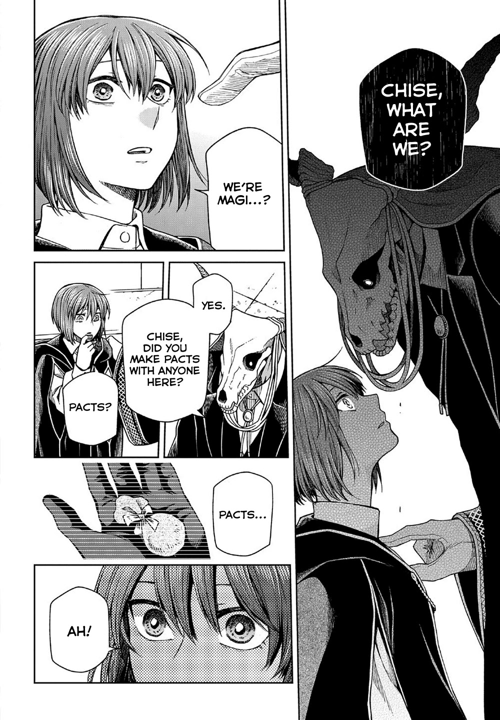 Mahou Tsukai no Yome Chapter 81 page 36 - Chapter 81: Coming events cast their shadows before. III