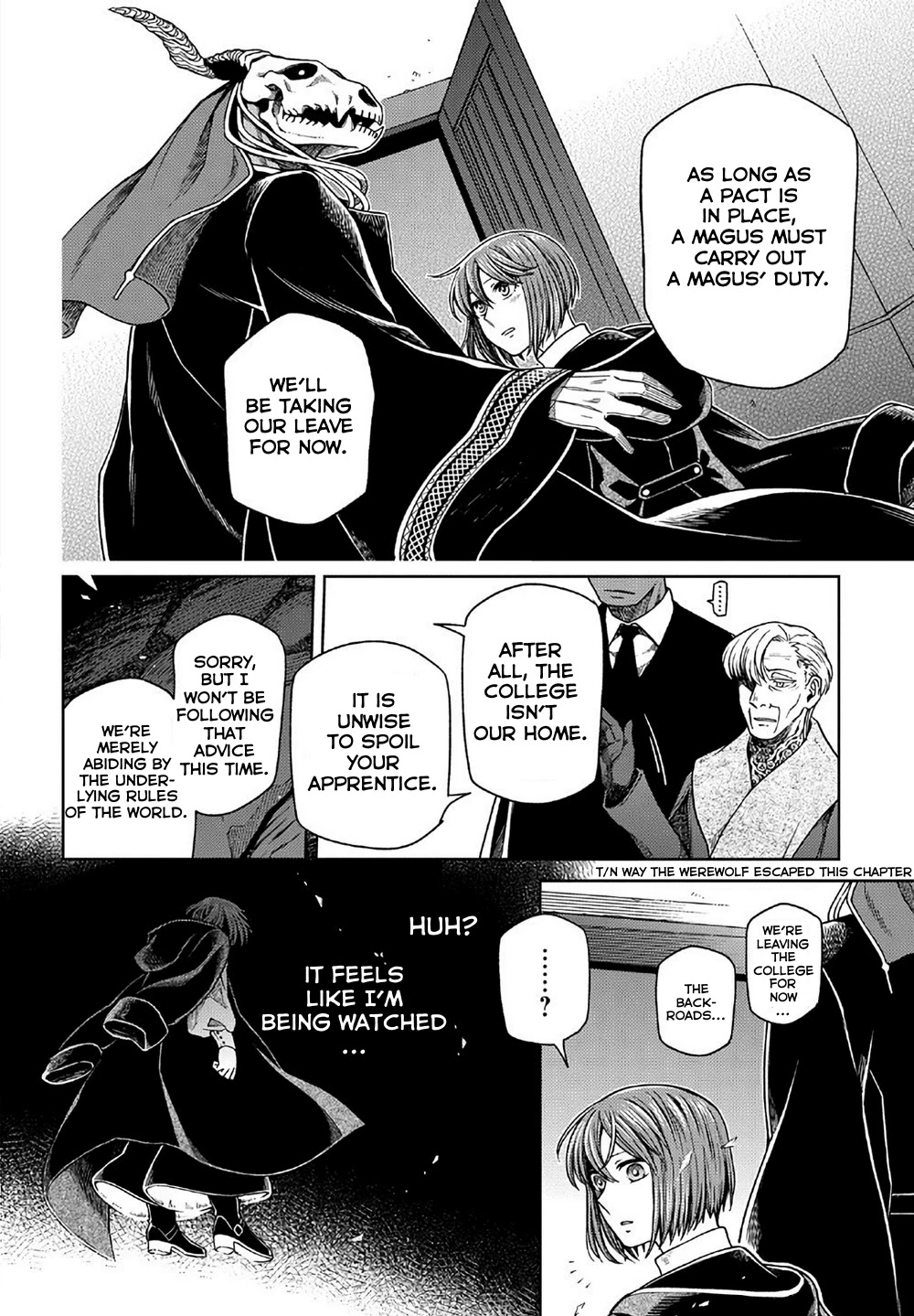 Mahou Tsukai no Yome Chapter 81 page 38 - Chapter 81: Coming events cast their shadows before. III
