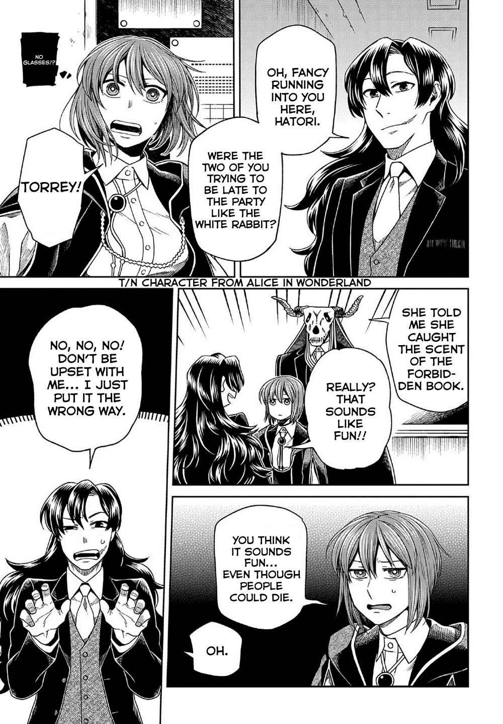 Mahou Tsukai no Yome Chapter 81 page 5 - Chapter 81: Coming events cast their shadows before. III