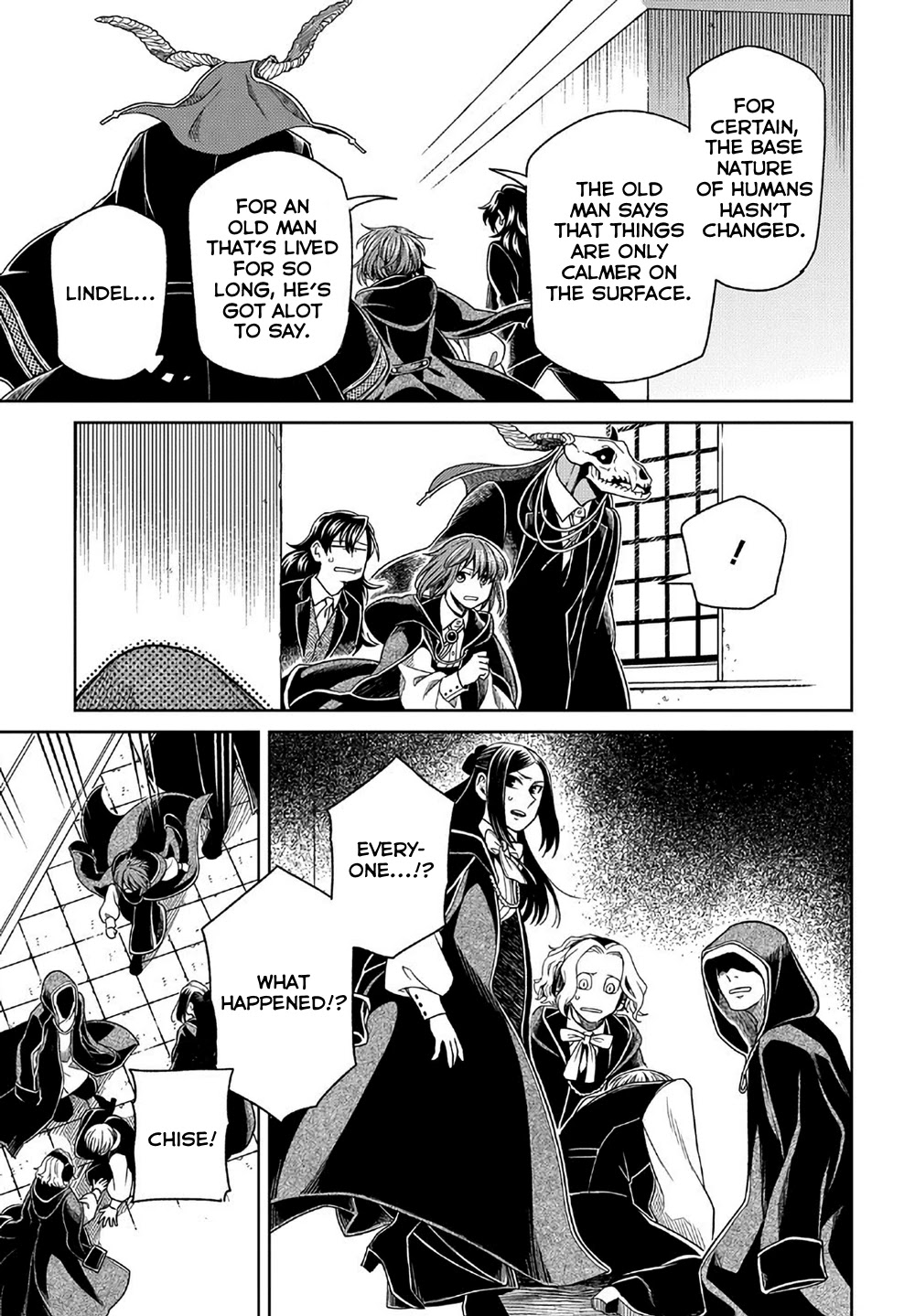 Mahou Tsukai no Yome Chapter 81 page 7 - Chapter 81: Coming events cast their shadows before. III