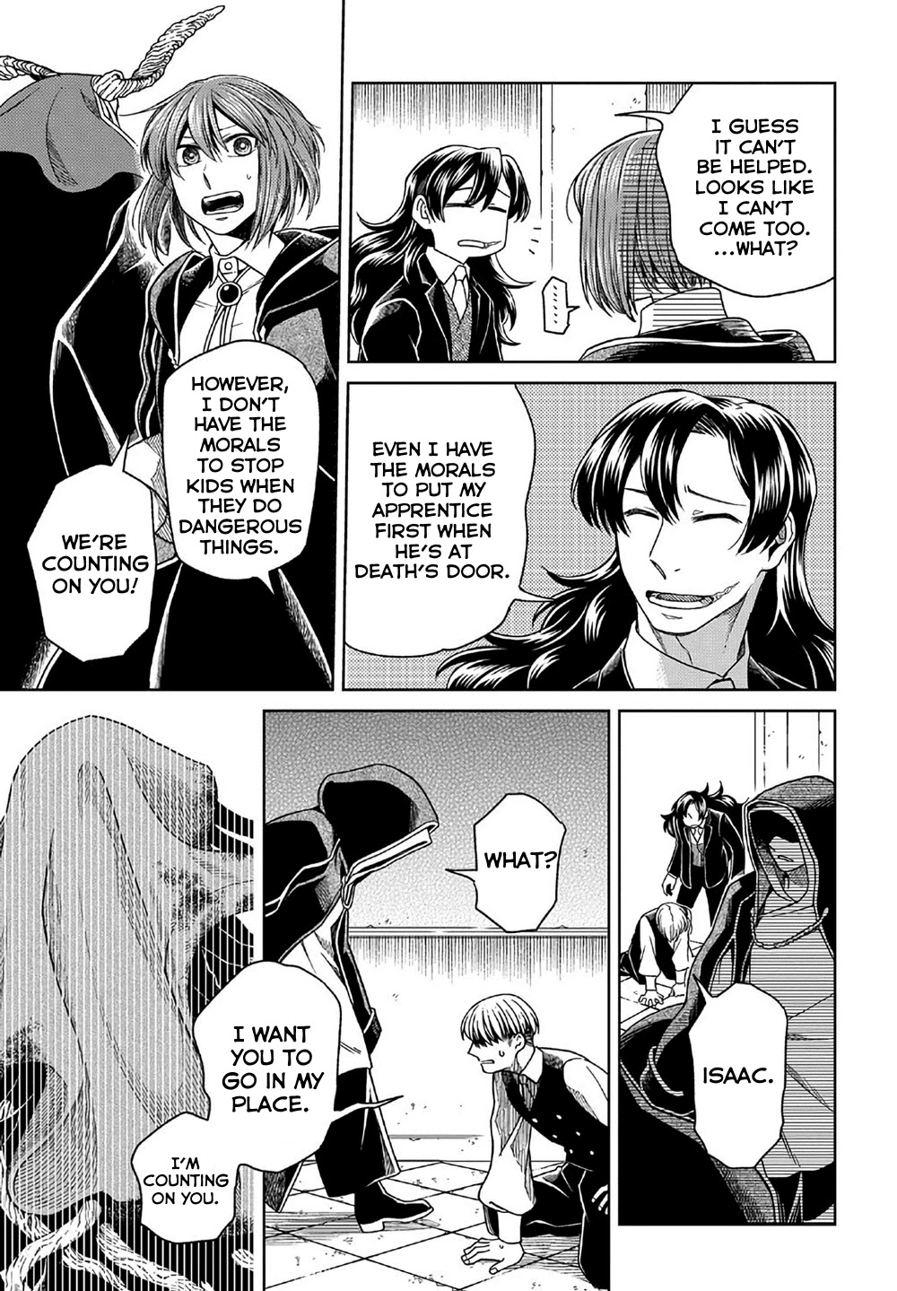 Mahou Tsukai no Yome Chapter 81 page 9 - Chapter 81: Coming events cast their shadows before. III
